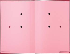 Exacompta handtekenmap voor ft 24 x 35 cm, uit karton overdekt met pvc, 20 indelingen, rood