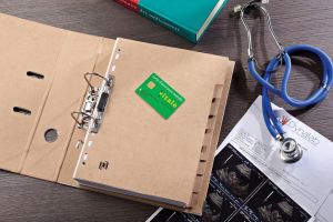 Oxford Touareg intercalaires, en carton, ft A4, non imprim&eacute;, 11 trous, 5 onglets