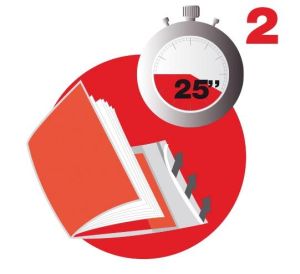 Apli Couvre-livres ajustable, pour ft A4, blister de 3 pi&egrave;ces