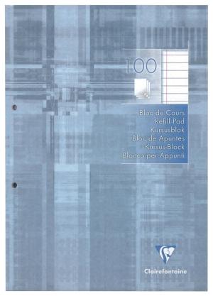 Clairefontaine cursusblok A4, gelijnd, 2