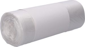 Deiss sac &agrave; ordures, ft 63 x 70 x 0,11 cm, transparent, HDPE, rouleau de 50 pi&egrave;ces