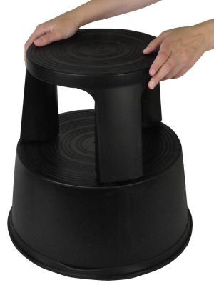 Desq rolkruk, ABS kunststof, zwart