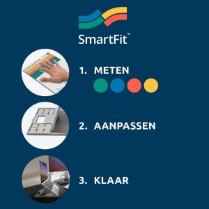 Kensington SmartFit Easy Riser Laptopstandaard met koelfunctie grijs