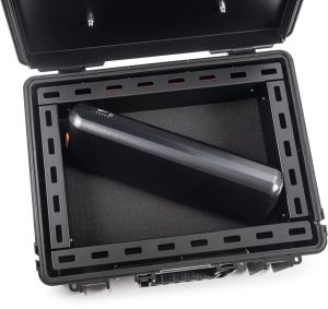 De Raat bo&icirc;tier pour batteries Lithium-Ion, medium, 13 l, noir