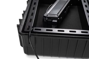 De Raat bo&icirc;tier pour batteries Lithium-Ion, medium, 13 l, noir