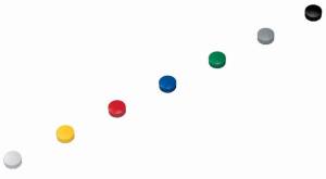 Maul Aimant Solid, 15 mm, 150 gr, bo&icirc;te de 10 pi&egrave;ces, assorties