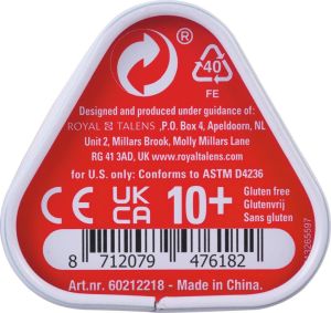 Bruynzeel crayon de couleur, tube de 12 + 6 GRATUIT