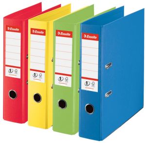 Esselte Ordner Power N&deg; 1 Vivida ft A4, rug van 5 cm, geel