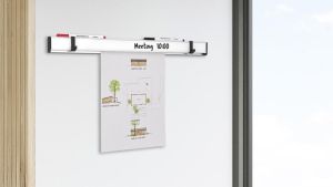 MAUL Rail pince multifonctionnel Pro aluminium, 50 cm, fonctionnel avec 5 applications