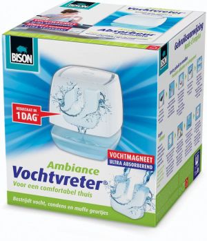 Bison navulbare ontvochtiger Ambiance, werkt met tabs van 450 gram