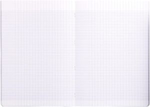 Clairefontaine schrift Metric voor ft A4+, 192 bladzijden, sey&egrave;s, geassorteerde kleuren