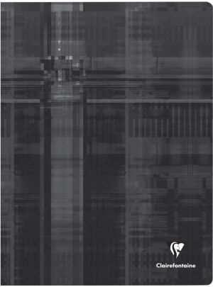 Clairefontaine schrift Metric voor ft A4+, 96 bladzijden, sey&egrave;s, geassorteerde kleuren