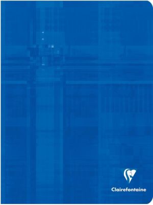 Clairefontaine schrift Metric, ft 17 x 22 cm, 96 bladzijden, sey&egrave;s, geassorteerde kleuren