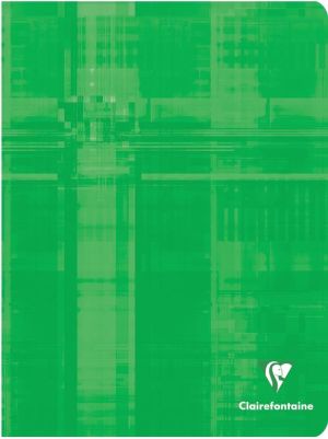 Clairefontaine schrift Metric, ft 17 x 22 cm, 96 bladzijden, sey&egrave;s, geassorteerde kleuren