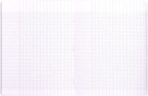 Clairefontaine schrift Metric, ft 17 x 22 cm, 96 bladzijden, sey&egrave;s, geassorteerde kleuren