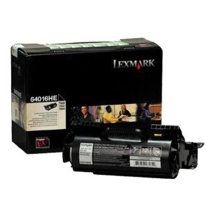 Lexmark toner 64016HE, noir, 21.000pag