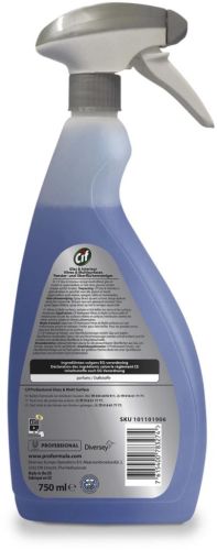 Cif nettoyant vitres et meubles, flacon de 750 ml