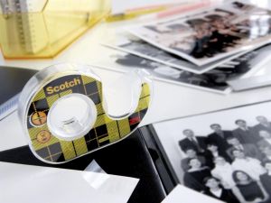 Scotch dubbelzijdige plakband ft 12 mm x 33 m