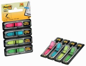 Post-it Index pijltjes 12mm 4kleuren