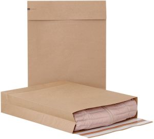 e-Green enveloppen met blokbodem, ft 590 x 450 x 100 + 95 mm, doos van 100 stuks