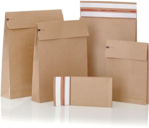 e-Green enveloppen met blokbodem, ft 590 x 450 x 100 + 95 mm, doos van 100 stuks