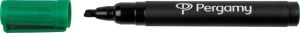 Pergamy permanent marker met beitelpunt, groen