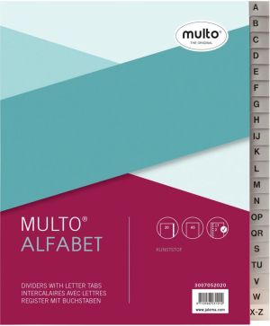 Multo intercalaires en plastique, pour ft A5, 17 trous, couleurs assorties