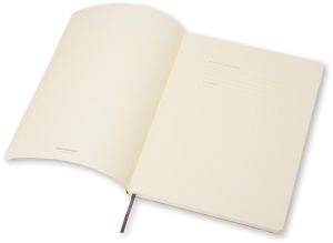 Moleskine notitieboek, ft 19 x 25 cm, geruit, soepele cover, 192 blad, zwart