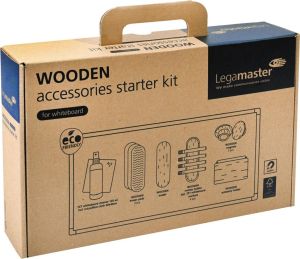 Legamaster WOODEN kit pour tableaux blancs, en bo&icirc;te