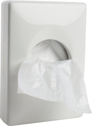 Bingo distributeur des sachets hygi&eacute;niques, blanc