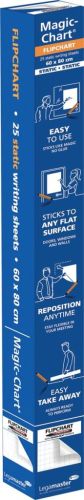 Legamaster Magic-Chart whiteboard folie, ft 60 x 80 cm, wit, effen, rol van 25 vel