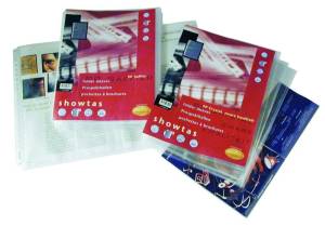 Multo pochette perfor&eacute;e, ft A4, perforation 23 trous, lisse, paquet de 10