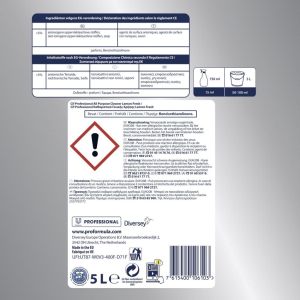 Cif d&eacute;tergent universel citron, bouteille de 5 l