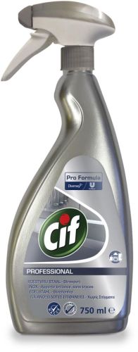 Cif nettoyant vitres et inox, flacon de 750 ml