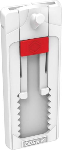 Tesa Klevende Spijker voor Behang en Pleisterwerk, verstelbaar, draagvermogen 1 kg, blister van 2 stuks