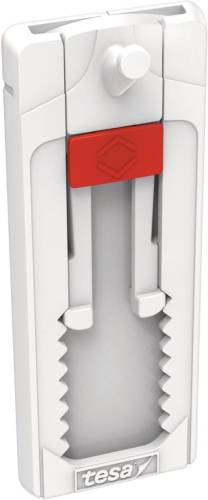 Tesa Klevende Spijker voor Behang en Pleisterwerk, verstelbaar, draagvermogen 1 kg, blister van 2 stuks