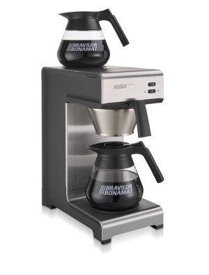 Bravilor Bonamat machine &agrave; caf&eacute; filtre frais Mondo avec 2 cruches en verre