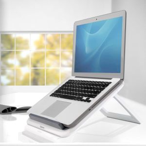 Fellowes I-Spire support pour ordinateur portable Quick Lift, blanc