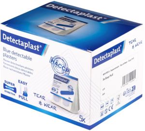 Detectaplast Tear & Wear Elastic Easy-Pull, ft 25 x 72 mm, 5 x 36 pi&egrave;ces