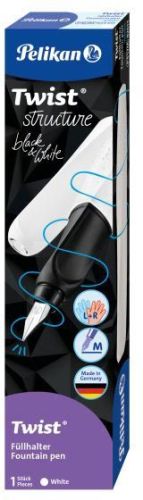Pelikan Twist stylo plume Structure P457, blanc