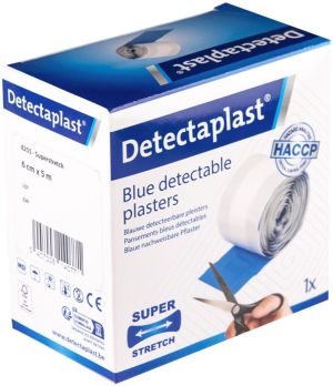 Detectaplast Elastic pansement tiss&eacute;, ft 6 cm x 5 m, sur rouleau