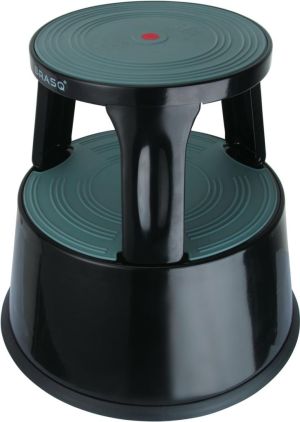 Rolkruk Premium, uit metaal, zwart