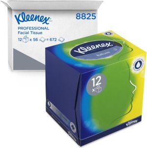 Kleenex tissues pour le visage, bo&icirc;te de 56 tissues