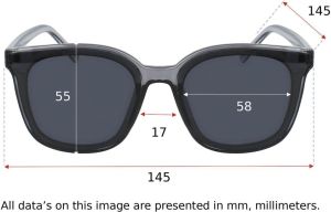 Silac Sun lunettes de soleil Black Transparent, noir