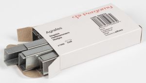 Pergamy agrafes 23/8, galvanis&eacute;es, bo&icirc;te de 1.000 agrafes