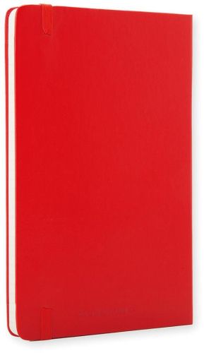 Moleskine notitieboek, ft 13 x 21 cm, gelijnd, harde cover, 240 blad, rood