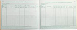 Exacompta effectenregister, ft 24 x 32 cm, tweetalig, voor BV-SRL