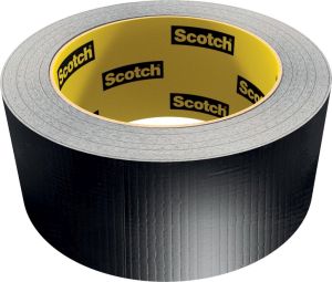 Scotch ducttape Universal, ft 48 mm x 25 m, zwart