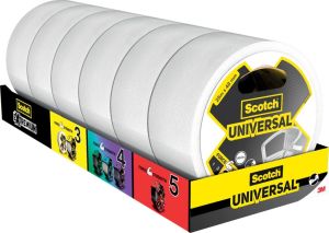 Scotch ducttape Universal, ft 48 mm x 25 m, wit