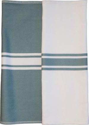 Essuie-mains Payton, ft 50 x 70 cm, ray&eacute;, min&eacute;ral, paquet de 6 pi&egrave;ces